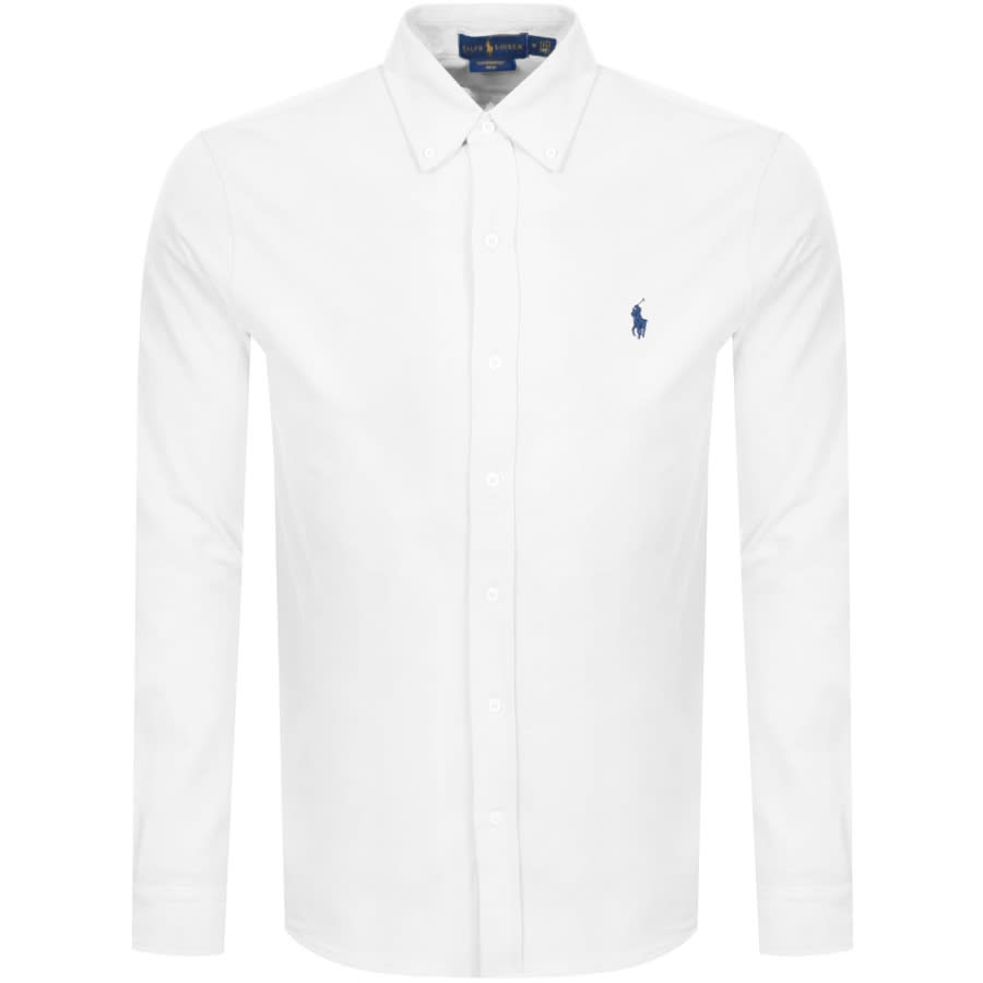 Alternative Image for ProductRalph Lauren Featherweight Mesh Shirt White1